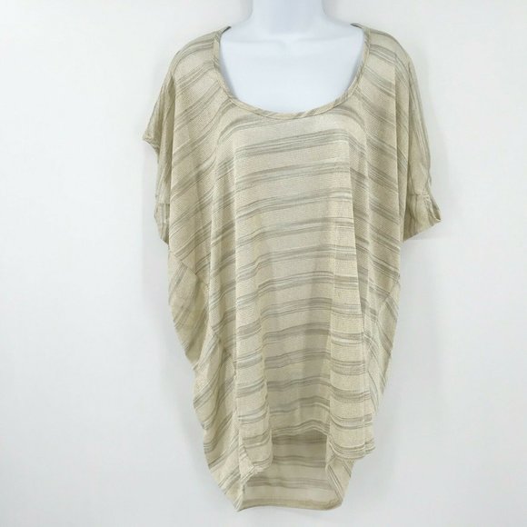 ELIF FOR JORDAN TAYLOR SCOOP NECK T-SHIRT DRESS -L - Picture 3 of 8